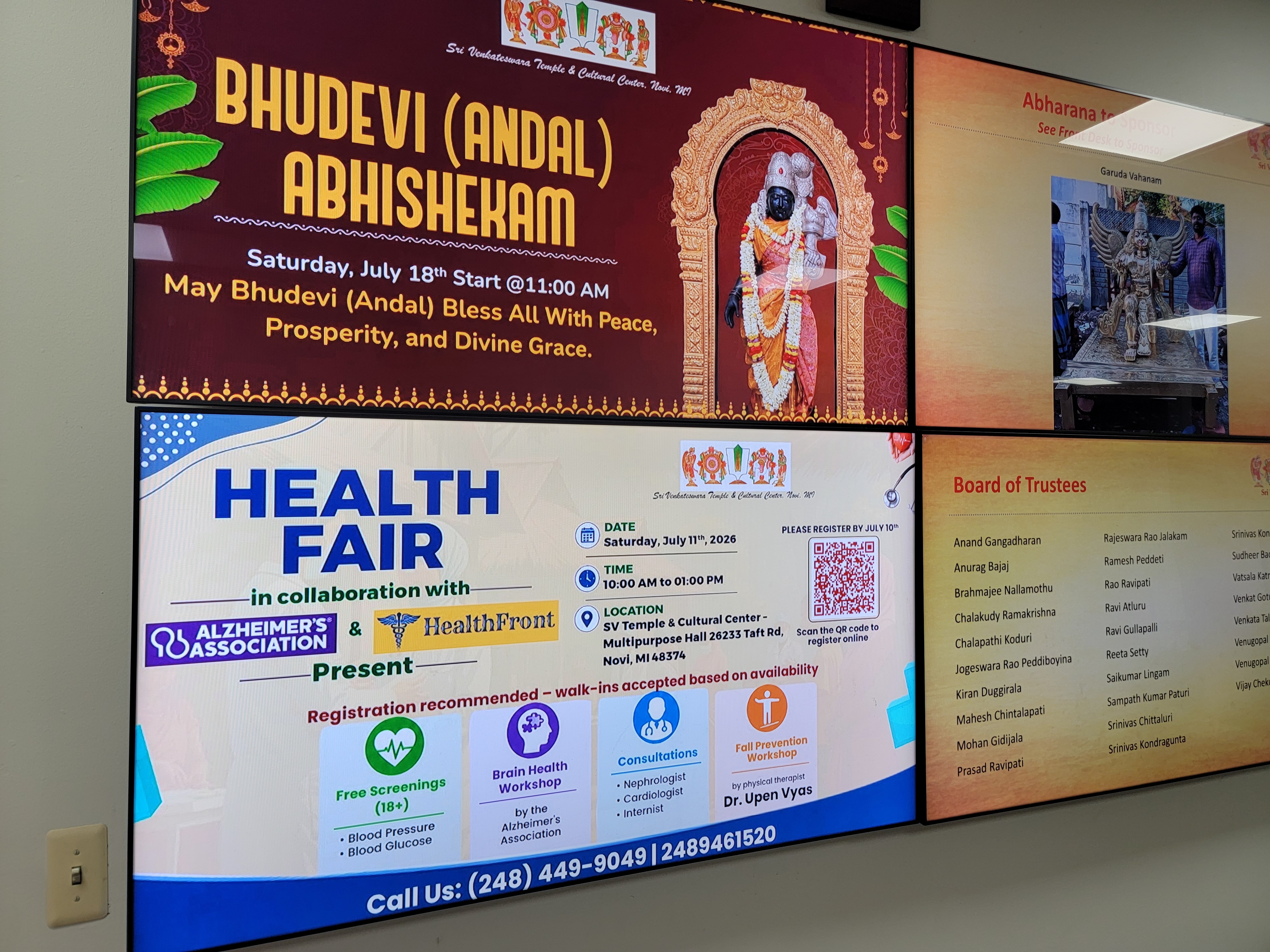 July 11 SV Temple Health Fair photo
