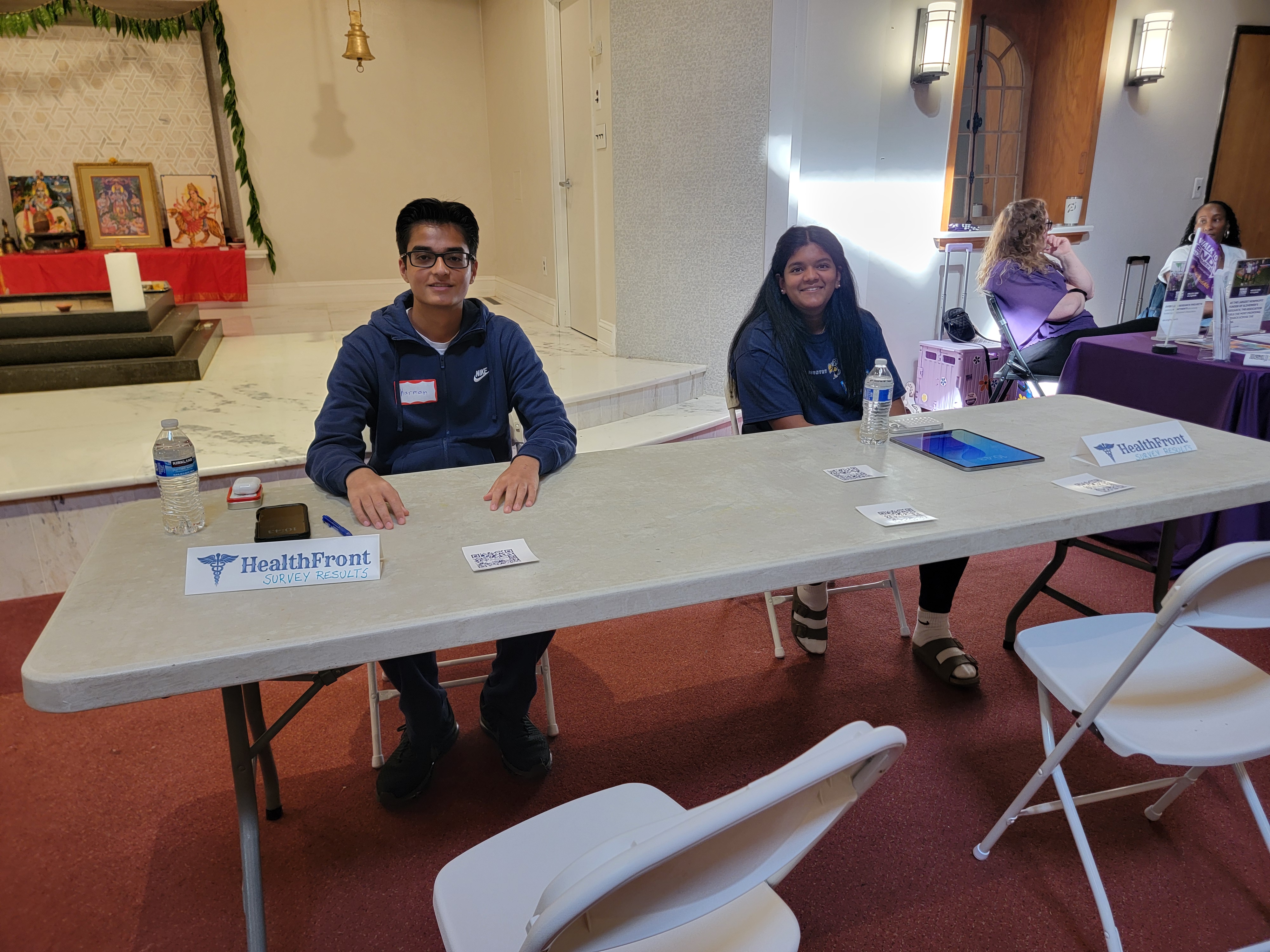 Wellness booth