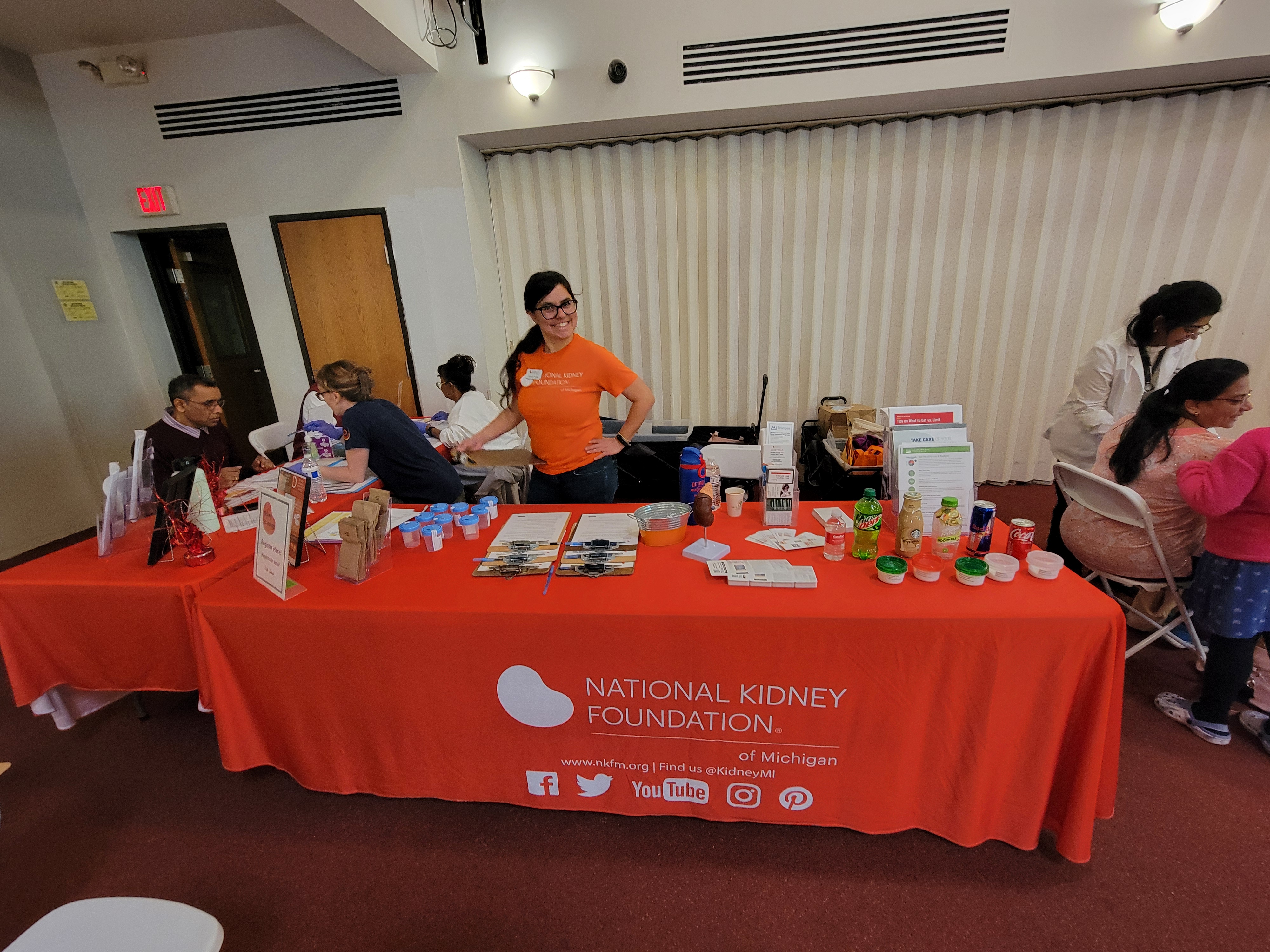 Health materials distribution
