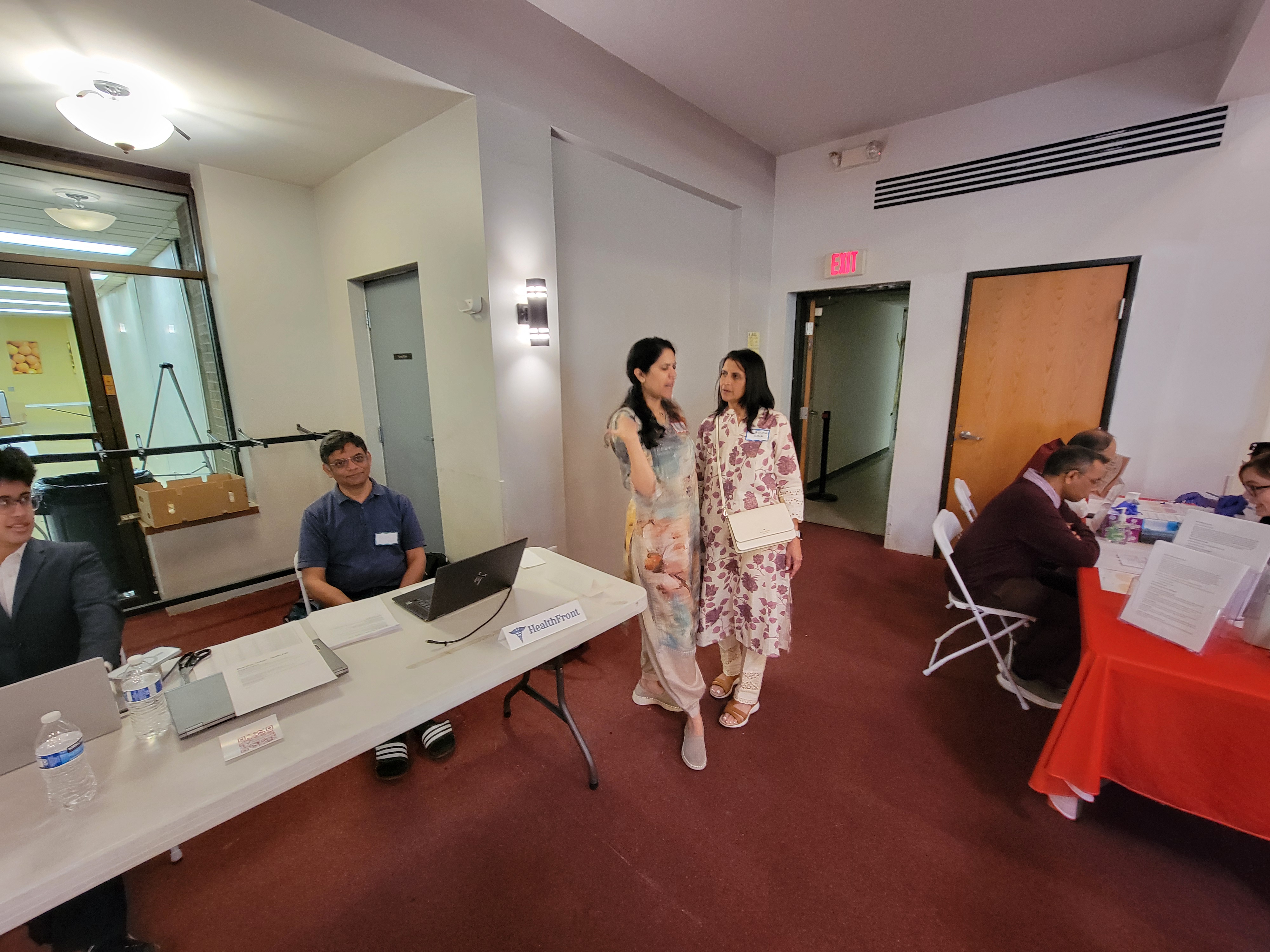 Physician consultation area